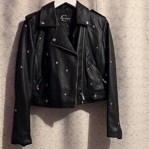 CELSIUS Black Star-Studded Women's Jacket